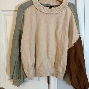 Colorblock Sweater